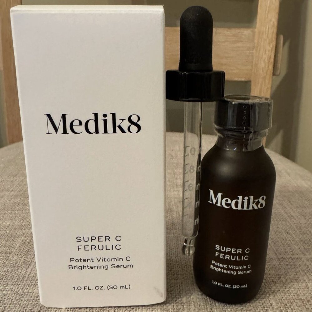 Medik8 Super C Ferulic Potent Vitamin C Brightening Serum NEW IN BOX